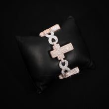 Infinite Drip Cross Bracelet