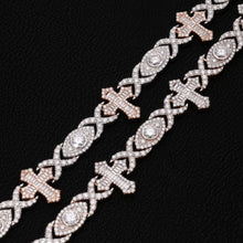 Jessus Cross X Evel EYES Two Tone GOLD VVS Bracelet