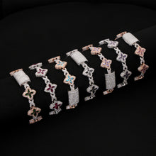 ICED CLOVER BRACELET