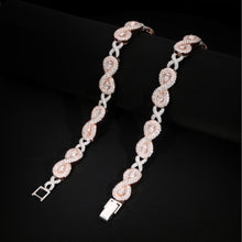 Infinity Rose Iced Cuban Chain