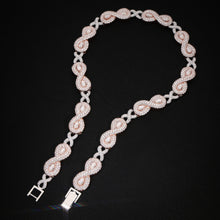 Infinity Rose Iced Cuban Chain