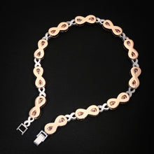 Infinity Rose Iced Cuban Chain