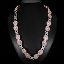 Infinity Rose Iced Cuban Chain