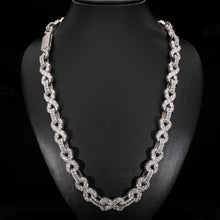 Infinity Link Iced Diamond Cuban Chain