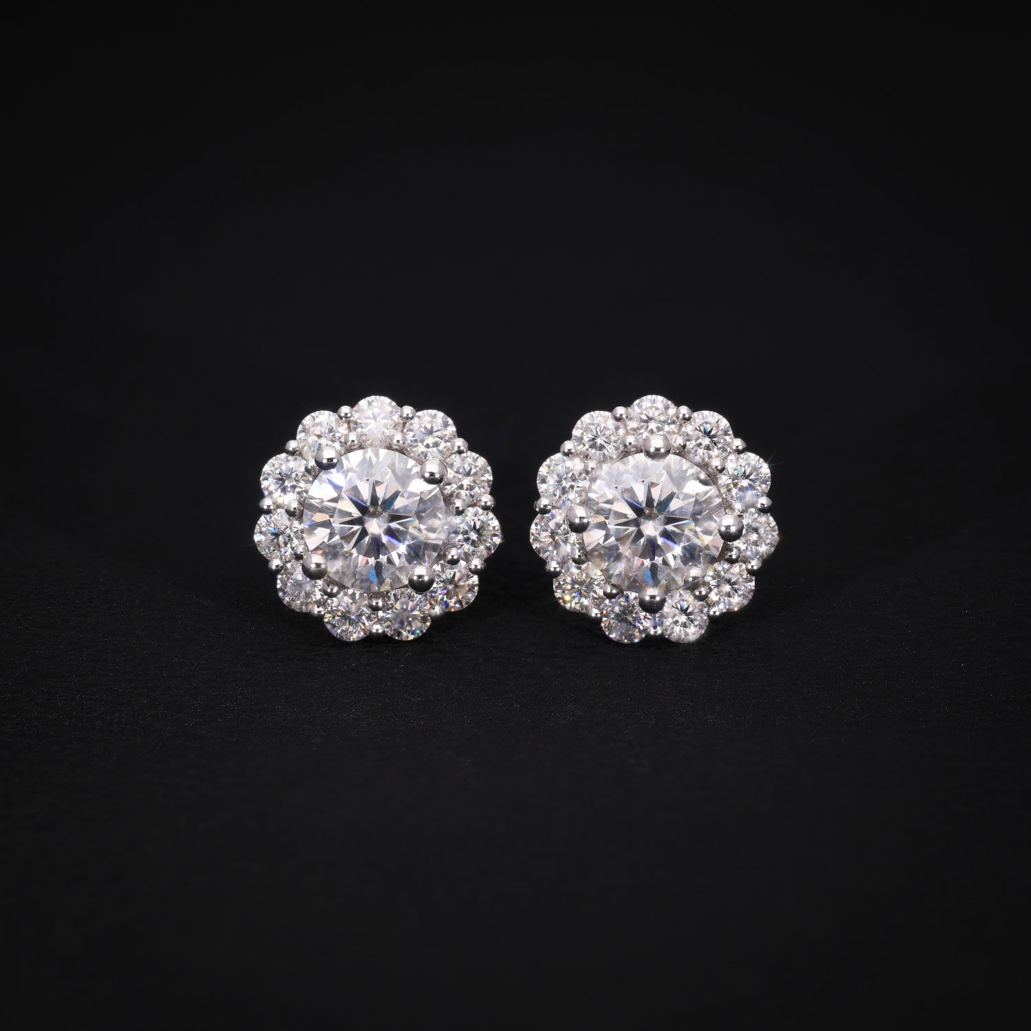 Solara Classic Round VVS  Studs