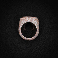 Rose GOLD VVS Diamond Oval Dome Ring