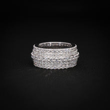Glacier white gold  Rows Band