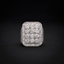 Glacier WHITE GOLD Cluster Ring
