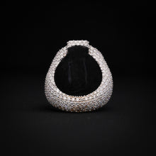 Triple Threat Iced Money Ring