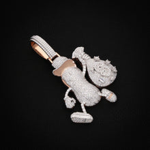 VVS ROSE GOLD PEANUT MAN CHARM