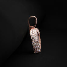 VVS ROSE GOLD HEART PENDANT