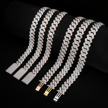 13MM VVS Trinity Trio-Tone Iced Cuban Chain