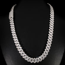 13MM VVS Trinity Trio-Tone Iced Cuban Chain