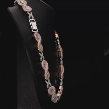 Infinity Rose Iced Cuban Chain