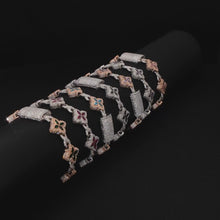 ICED CLOVER BRACELET